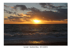 Sunset - Seaford Bay - 29.12.201