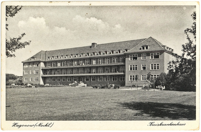 Hagenow, Kreiskrankenhaus 1942