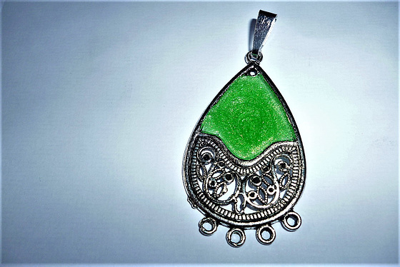 Green fancy pendant