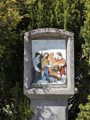 Station 3 - Jesus fällt zum ersten Mal unter dem Kreuz