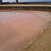 Pink salt pit.