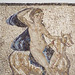 Detail of The Rape of Europa Mosaic in the Archaeological Museum of Madrid, October 2022