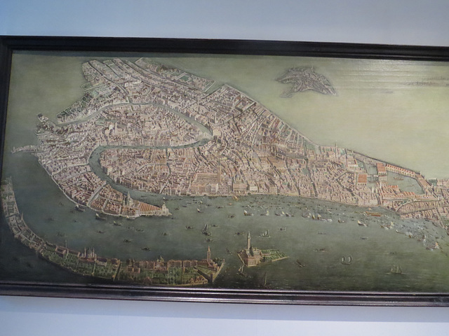 Plan de Venise à la Renaissance.
