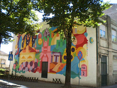Mural about the road EN-2.