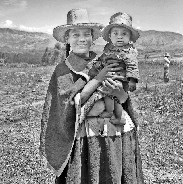 Another Cajamarca proud and smiling mother.