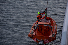 exercice de sauvetage en mer de Norvège