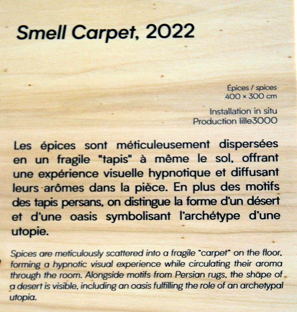 Smell carpet - Lille Utopia