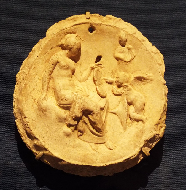 Plaster Cast of an Emblema in the Metropolitan Museum of Art, June 2016