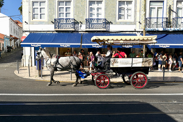 Lisbon 2018 – Belém – Horse and carriage