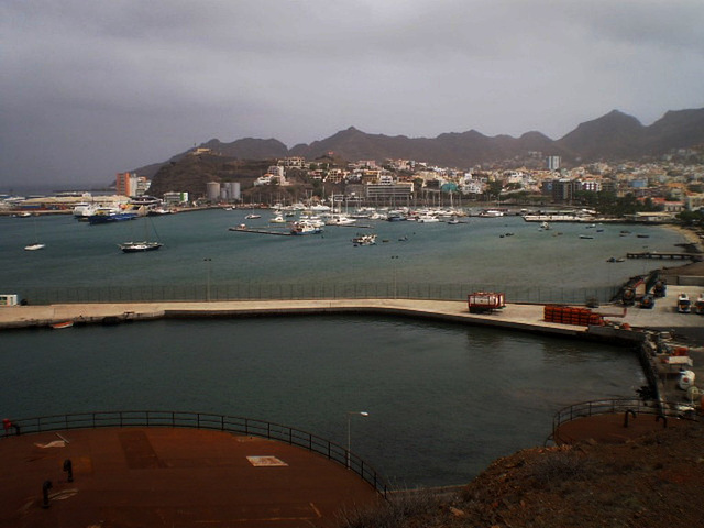 Overview to the harbour.