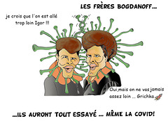Les Frères Bogdanoff. Version  couleur.