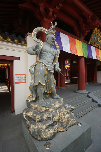 Sculpture At The Temple