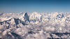 Über dem Himalaya
