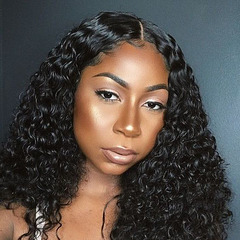 Brazilian Curly Lace Front Wig
