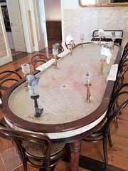 Table for respiratory treatments, 19th century