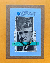 Before & After - Mail Art Collage