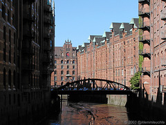 Das Wandrahmsfleet, Speicherstadt Hamburg (2003)