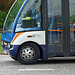 Dumfries town to hospital service bus at hospital
