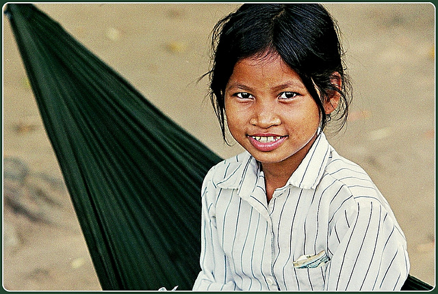 Jeune cambodgienne