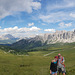 Panorama near Passo di Giau