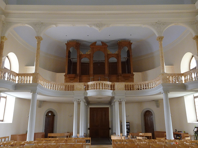 Orgel in der reformierten Kirche von Morges