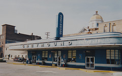 Greyhound bus station, Jackson, Tennessee – Sep 1994 (Photo by Karen Slater CNM3)