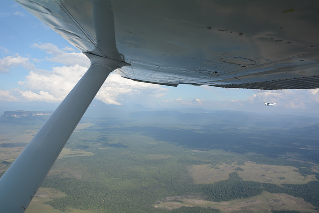 Venezuela, Flying over the Selva