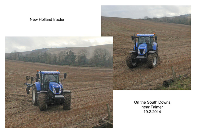 New Holland tractor Mk N-k Falmer 19 2 2014