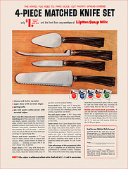 Lipton Soup Ad,  c1958