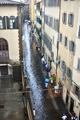 Florence 2023 – Museo Galileo – View of the Via dei Castellani