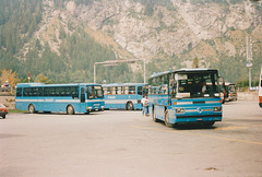 Courmayeur bus station - 29 Aug 1990