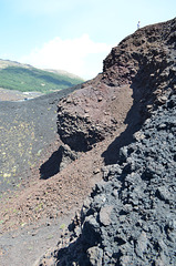 Etna Mt., The Inner Surface of the Cratere Silvestre
