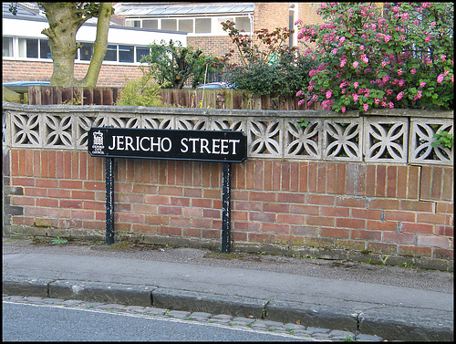 Jericho Street street sign