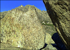 Sierra de La Cabrera. Granite, granite, and more granite and a monastery!