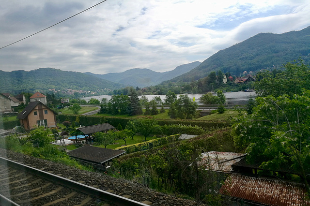 Train to Prague 2019 – View of the River Elbe
