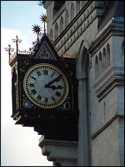 Royal Courts clock