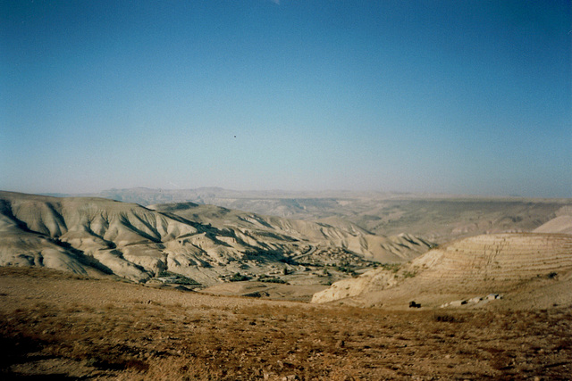 Mountainscape, with Al-Mansoura still visible.