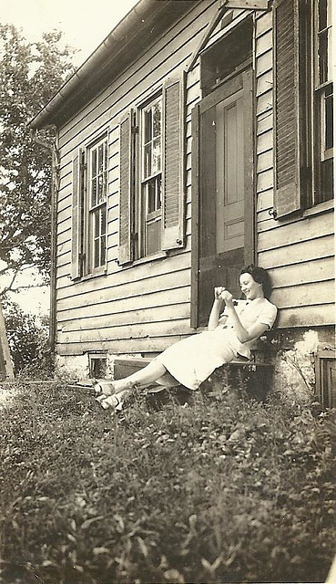 My mother's sister, Eunice, c. 1930, New Orleans, USA