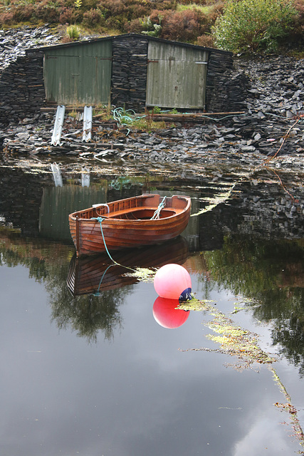 Pink buoy
