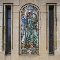 Polish Soldier Mosaic, St Andrews Town Hall