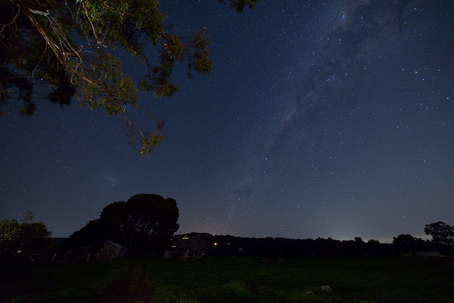 Milky way on the west  track