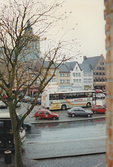 A Suffis Reizen coach in Grote Markt, Poperinge - 26 April 1997