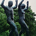 Juni 2017 Oslo - Skulpturen von Vigeland von der Geburt bis zum Tod
