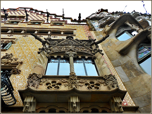 Barcellona : Casa Amattller e Casa Batlló - due palazzi speciali a stretto contatto