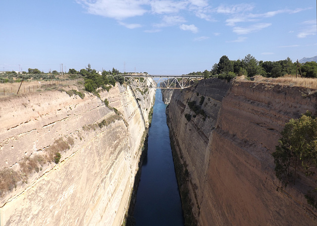 The Corinth Canal, June 2014