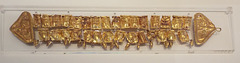 Diadem from the Puebla de los Infantes Hoard in the Archaeological Museum of Madrid, October 2022