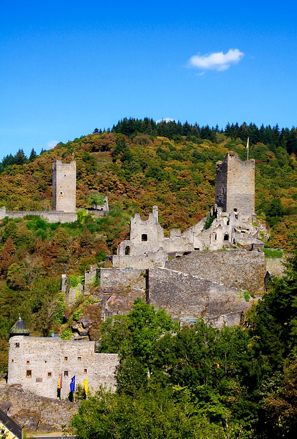 The two Castles of Manderscheid