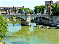 Roma : Il ponte Vittorio Emanuele II