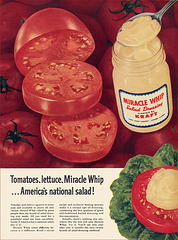 Miracle Whip Ad, c1955