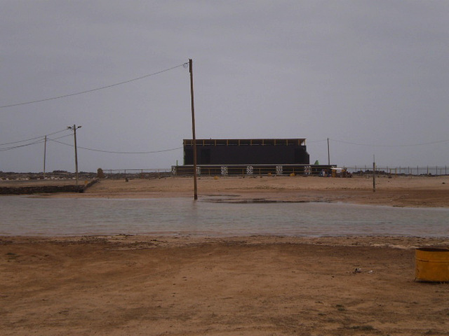 Stage of the yearly festival.